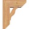 Ekena Millwork Funston Slat Smooth Bracket w/ Offset Brace, Western Red Cedar, 7 1/2"W x 18"D x 22"H BKT0806X18X22FST06SWR - alternate 3